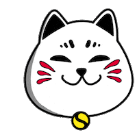 Thug Life Maneki Neko Sticker by Mustard