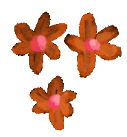 Pink Flower Sticker by iriskristen