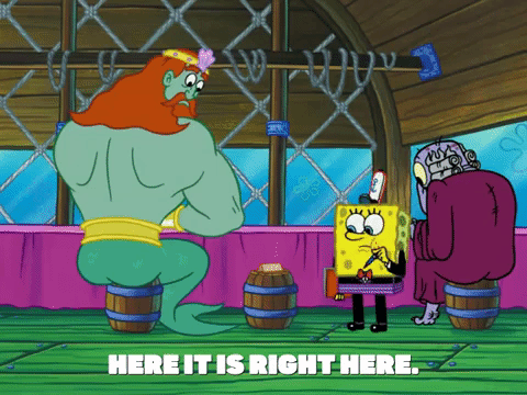 season 6 episode 26 GIF by SpongeBob SquarePants