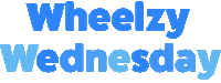 Wednesday Blue Text Sticker by Michelle