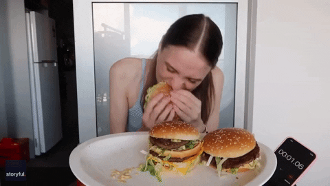 Hungry Big Mac GIF by Storyful