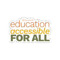 SunbeltStaffing school kids education motivation Sticker