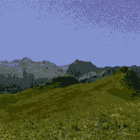 mountain range sticker GIF by Josh Rigling