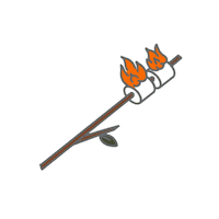 SpireEnergy fire winter energy leaf Sticker