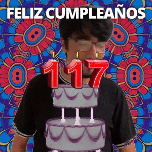 ¡Feliz 117.º cumpleaños!