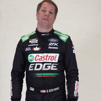 rfkracing nascar mind blown brad keselowski castrol GIF