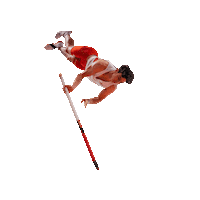 Pole Vault Spirit Sticker by Gill Athletics
