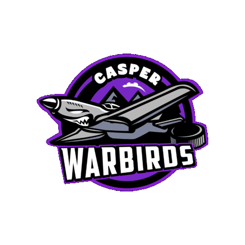 CasperWarbirds hockey casper wy warbirds Sticker