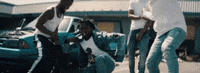 p_lo party rapper duo turn up GIF