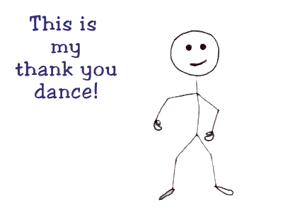 Silly Thank You GIF