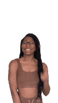 clickmavenmedia hello hi woman smiling Sticker
