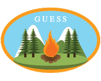 big sur burn Sticker by GUESS