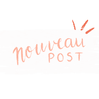 Post Nouveau Sticker