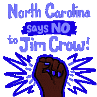 North Carolina Vote Sticker by Creative Courage