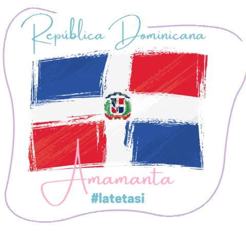Republica Dominicana Sticker by Madres a la Obra