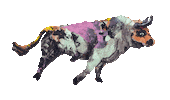 Bull Run Sticker by Kaybid