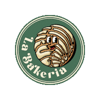 Mexican Food Concha Sticker by La Bakeria Bakeshop LTD