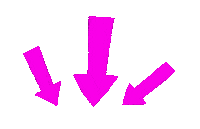 Pink Arrow Sticker by Bettyestpartout