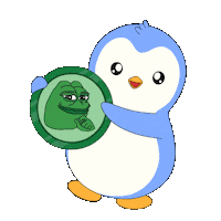 Crypto Penguin Sticker by Pudgy Penguins
