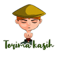 satriaagung halo semangat terima kasih siap Sticker