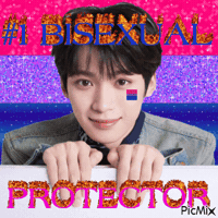 Ally Bisexual Flag GIF