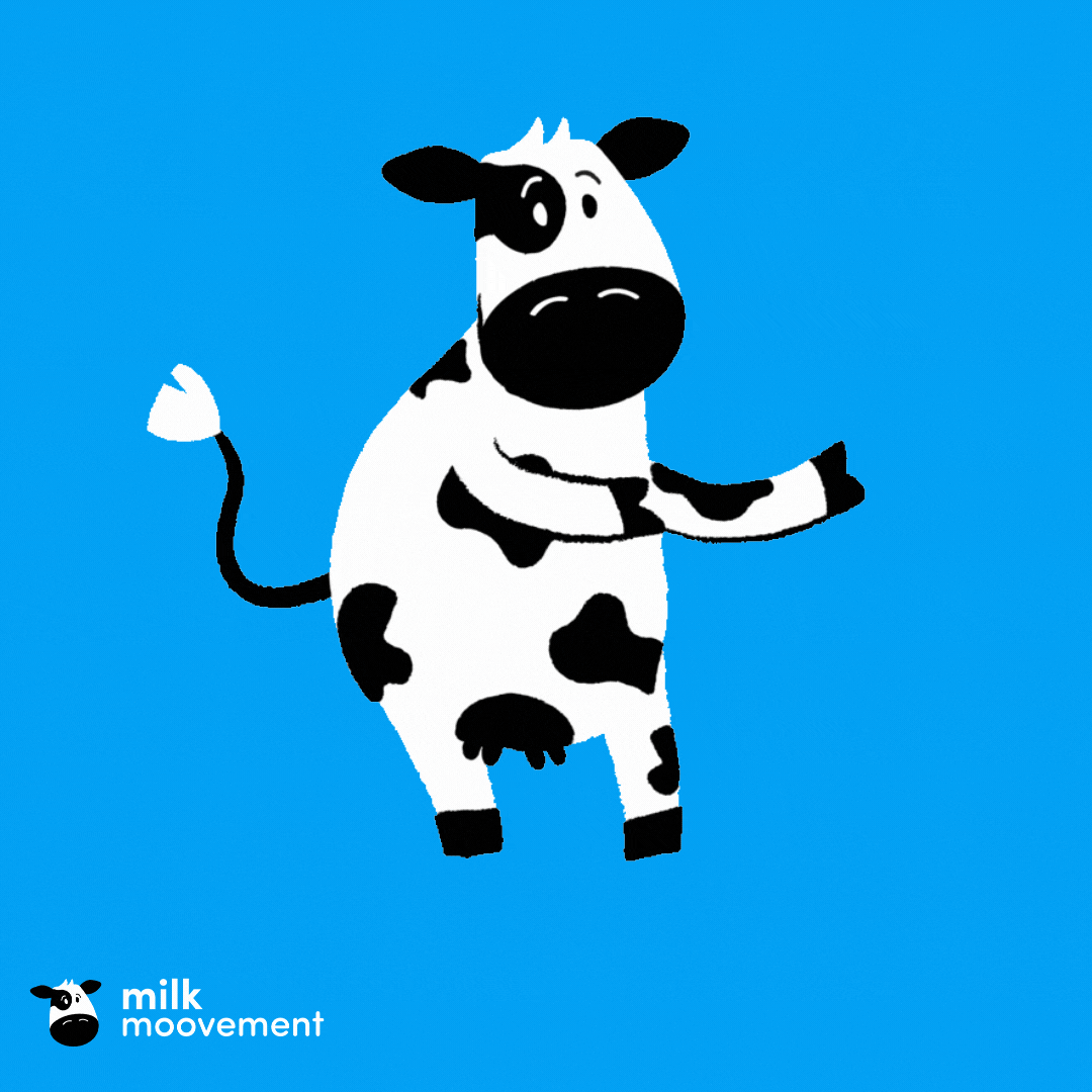 Cow Farm GIF by Milk Moovement