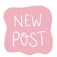 Pink Post Sticker