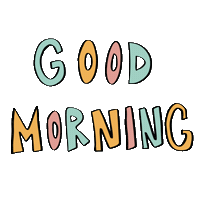 Good Morning Day Sticker