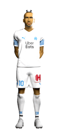 Dimitri Payet Soccer Sticker by Olympique de Marseille