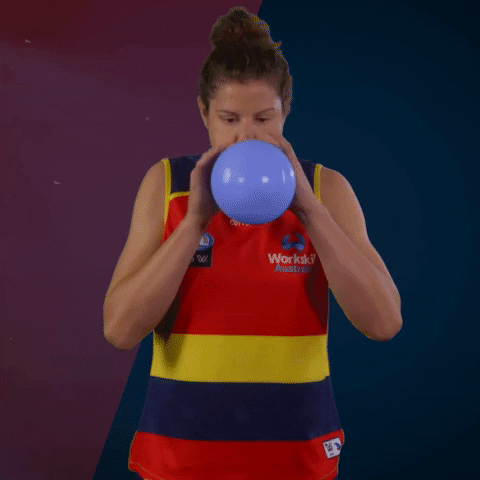 Balloon Crowsaflw GIF by Adelaide Crows