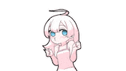 Batatamookiepink Sticker