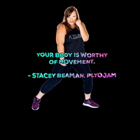 PlyoJam dance fitness movement plussize GIF