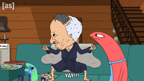 Happy The Boss GIF by Adult Swim