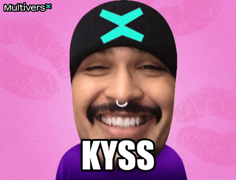 Valentines Day Kiss GIF by MultiversX