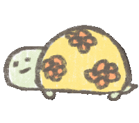 Turtle 花 Sticker