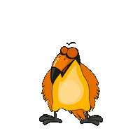 bubuka_info new post post attention alarm Sticker