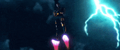Storm Floating GIF by Lil Nas X