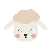 Sheep Sticker by Ali & Oli Baby Shop