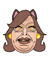 laugh lol Sticker by Cherylyn Barnes