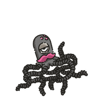 themogus_id wow huh oh really Sticker