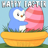Easter Eggs Penguin GIF by Pudgy Penguins