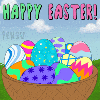 Easter Eggs Penguin GIF by Pudgy Penguins
