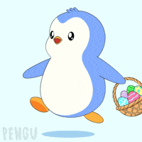 Easter Eggs Penguin GIF by Pudgy Penguins