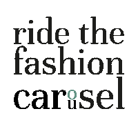 Fashion Ride Sticker by carou - the secondhand concept