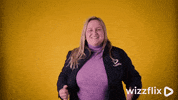 Wizzflix_ dance dancing yellow good job GIF