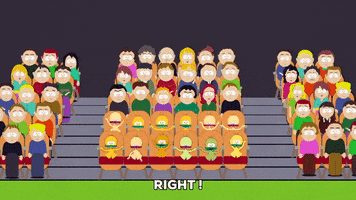 crowd jakovasaur family GIF by South Park 