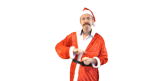 Christmas Santa Sticker