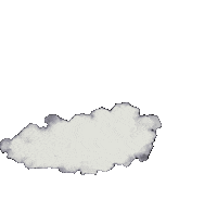 mainichikumo happy morning sky cloud Sticker