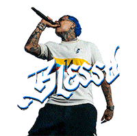 Blessd Sticker by Cigol Music Group