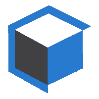texturescom 3d cube pbr 3dart Sticker